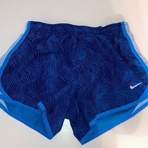 blue nike shorts